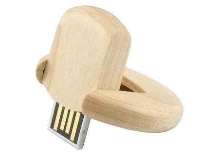  USB BOIS NATUREL ou COLORE 40 x 8 mm