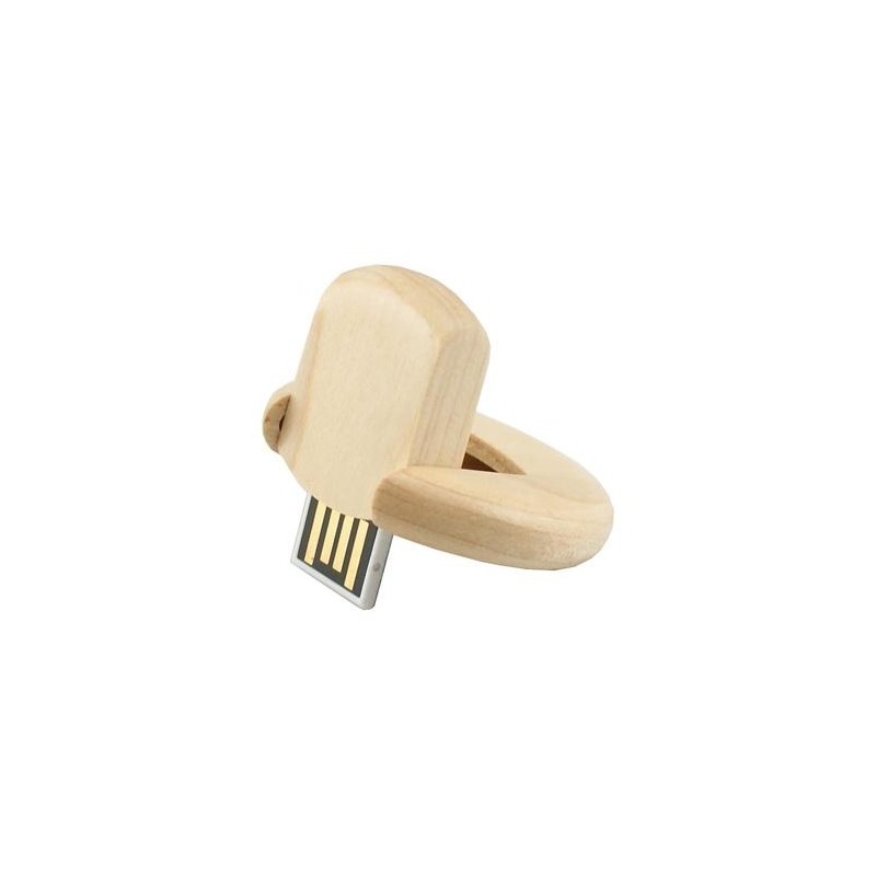  USB BOIS NATUREL ou COLORE 40 x 8 mm