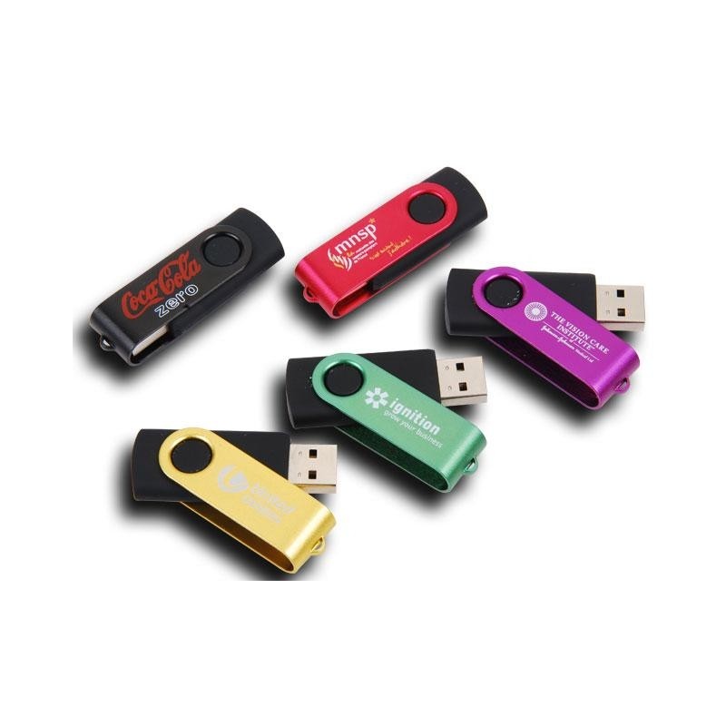  USB twister Metal couleurs