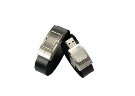 Bracelet cuir USB