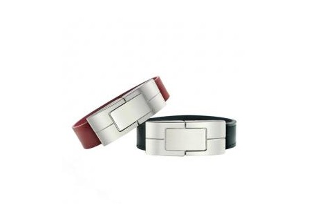 Bracelet cuir USB