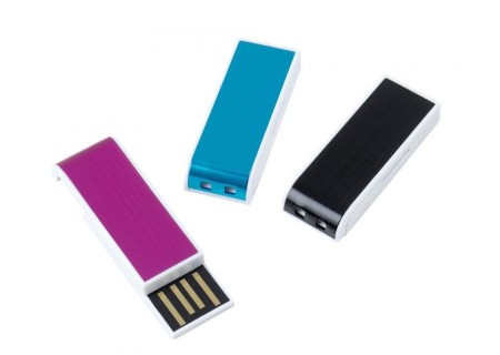  USB MINI Aluminium couleur sur plastique