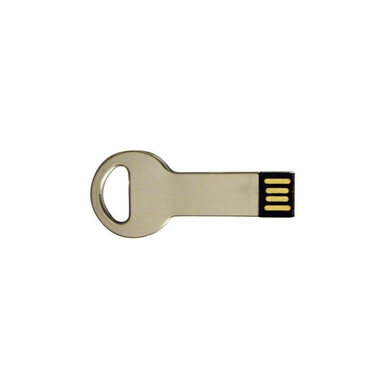  USB METAL Clef à tête ronde avec ouverture demi sphérique